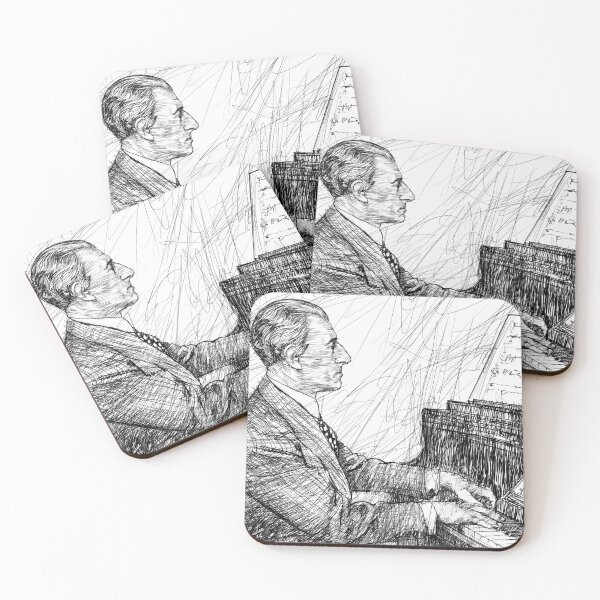 Item preview, MAURICE RAVEL ink portrait .2 designed and sold by lautir.
