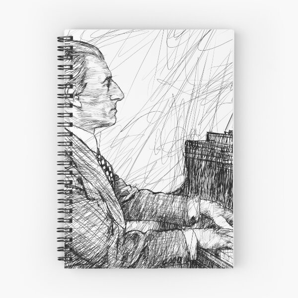 Item preview, MAURICE RAVEL ink portrait .2 designed and sold by lautir.