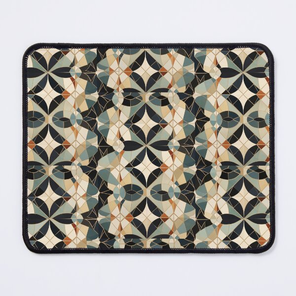 Item preview, Graphic Retro Kaleidoscope: Symmetrical Shapes in a Color Palette designed and sold by Piotrek0001.