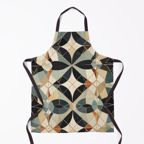 Artikelvorschau, Grafisches Retro-Kaleidoskop: Symmetrische Formen in einer Farbpalette entworfen und verkauft von Piotrek0001.