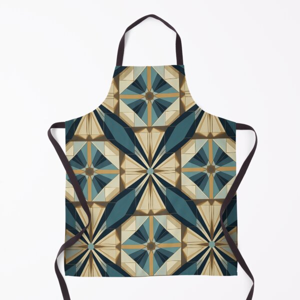 Item preview, Graphic Retro Kaleidoscope: Symmetrical Shapes in a Color Palette designed and sold by Piotrek0001.