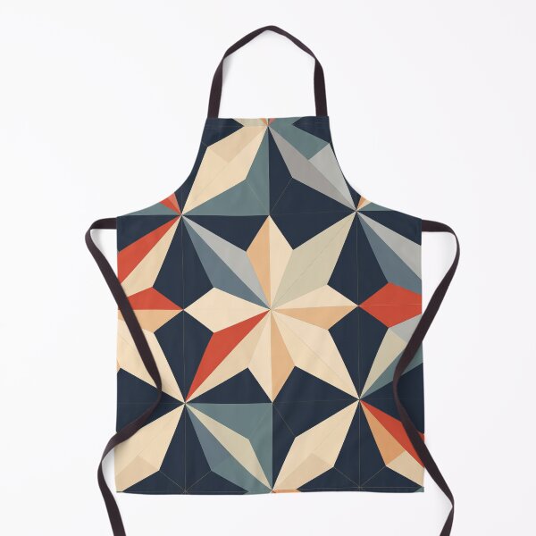 Item preview, Graphic Retro Kaleidoscope: Symmetrical Shapes in a Color Palette designed and sold by Piotrek0001.