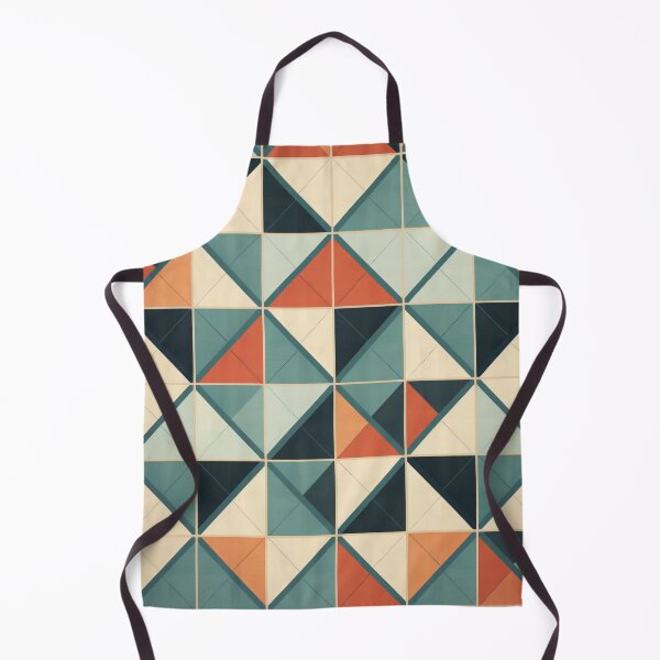 Item preview, Graphic Retro Kaleidoscope: Symmetrical Shapes in a Color Palette designed and sold by Piotrek0001.