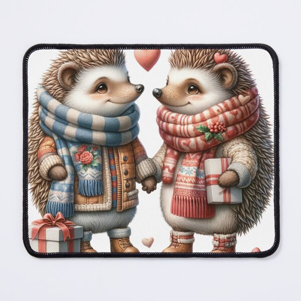 Item preview, Valentine day Hedgehog is a cute and charming hedgehog image that has been specially designed to capture the essence of romance. designed and sold by DeepDrop Studio.