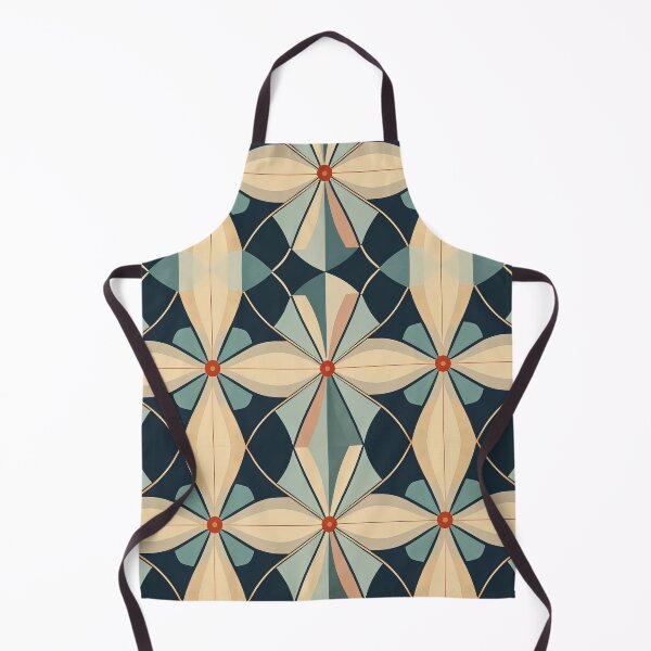 Item preview, Graphic Retro Kaleidoscope: Symmetrical Shapes in a Color Palette designed and sold by Piotrek0001.