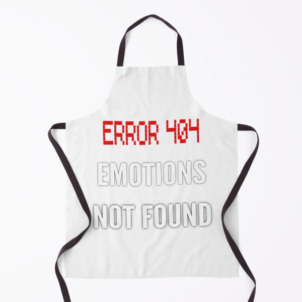 Item preview, Error 404 Emotions Not Found designed and sold by SimpleP.