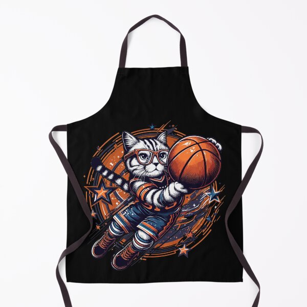 Item preview, Basketball cat dunking glasses gift designed and sold by Pineapple-Tree.