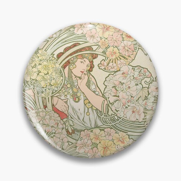 Item preview, HD. Byzantine, from Album de la décoration (1900), by Alphonse Mucha.(Original colors) designed and sold by MINDTHECHERRY.