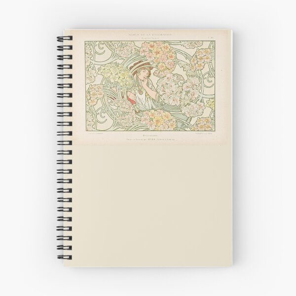 Item preview, HD. Byzantine, from Album de la décoration (1900), by Alphonse Mucha.(Original colors) designed and sold by MINDTHECHERRY.