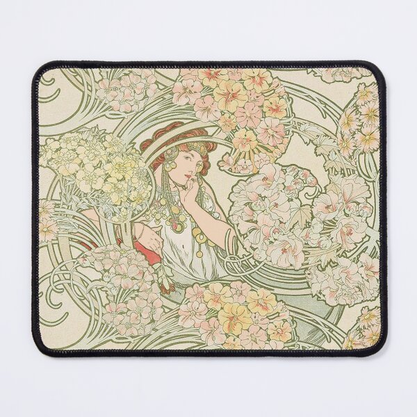 Item preview, HD. Byzantine, from Album de la décoration (1900), by Alphonse Mucha.(Original colors) designed and sold by MINDTHECHERRY.