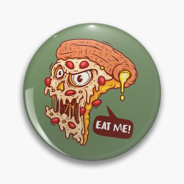 Item preview, Monstrously Delicious: Vintage Cartoon Pizza Monster Collection designed and sold by Wise-Geek.