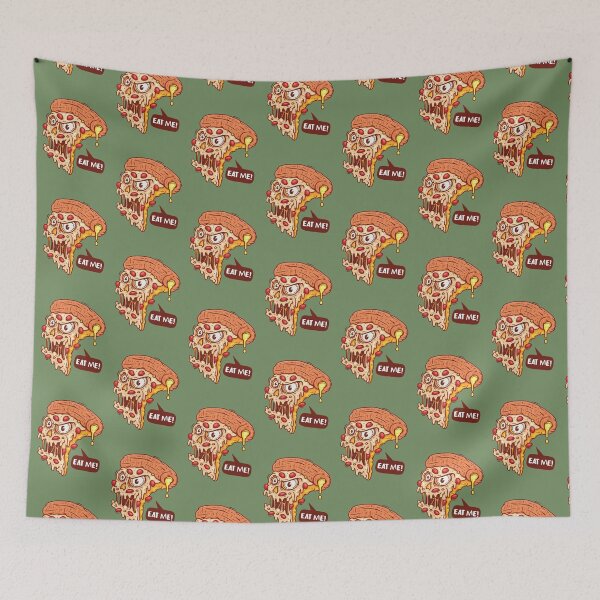 Item preview, Monstrously Delicious: Vintage Cartoon Pizza Monster Collection designed and sold by Wise-Geek.
