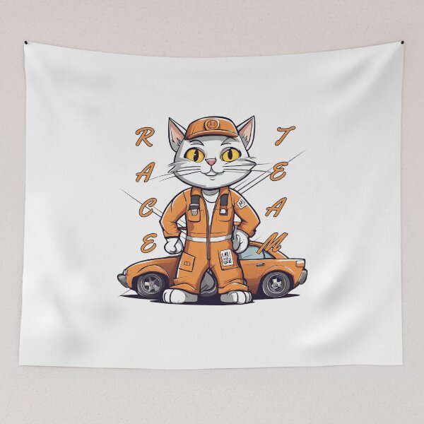 Item preview, Cat Sport Driver - Race Team designed and sold by Tomasz C.