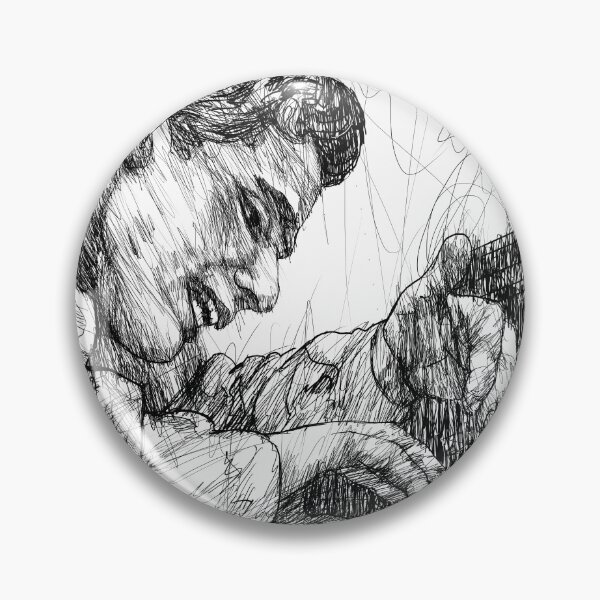 Item preview, GLENN GOULD - ink portrait .2 designed and sold by lautir.