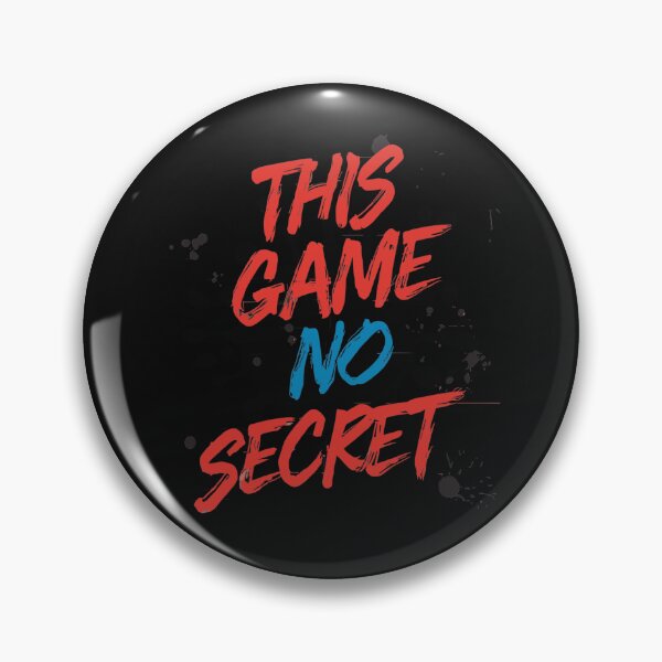 Item preview, This Game No Secret 3 designed and sold by Psycho-Crazy.