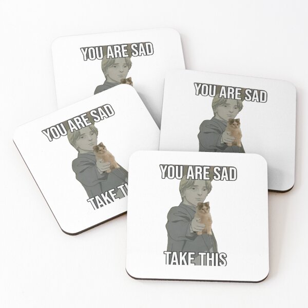 Item preview, you are sad take this little kitty  designed and sold by winnermemes.