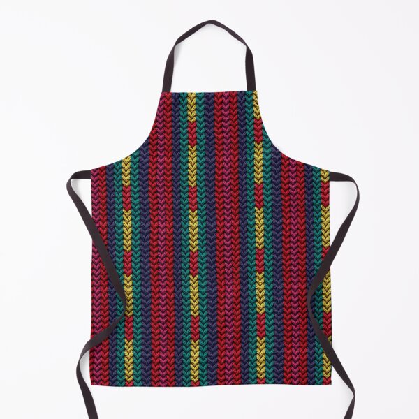 Item preview, Cozy Comfort red yellow blue and green Knit Patterns designed and sold by Ullemanddk1.