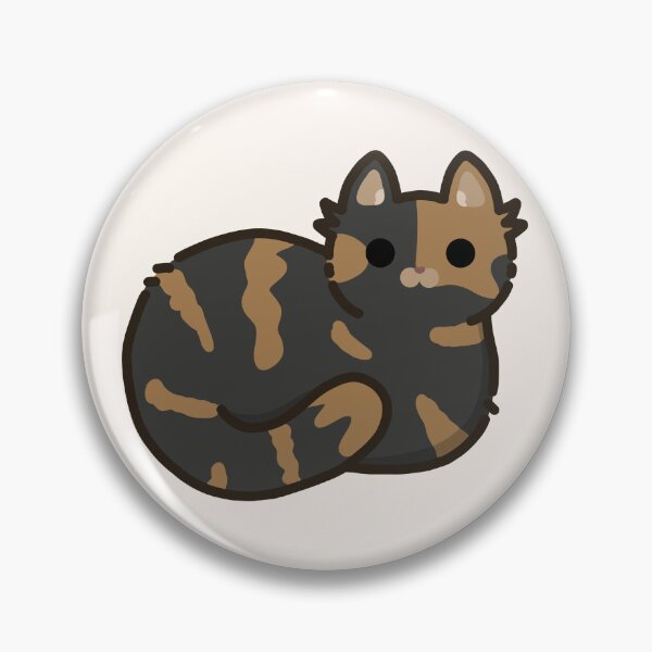 Item preview, Cute Tortoiseshell Cat Loaf designed and sold by Biszkompt.