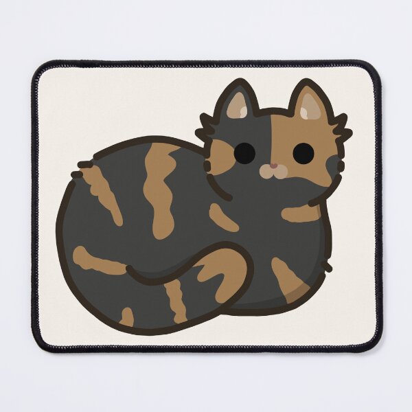 Item preview, Cute Tortoiseshell Cat Loaf designed and sold by Biszkompt.