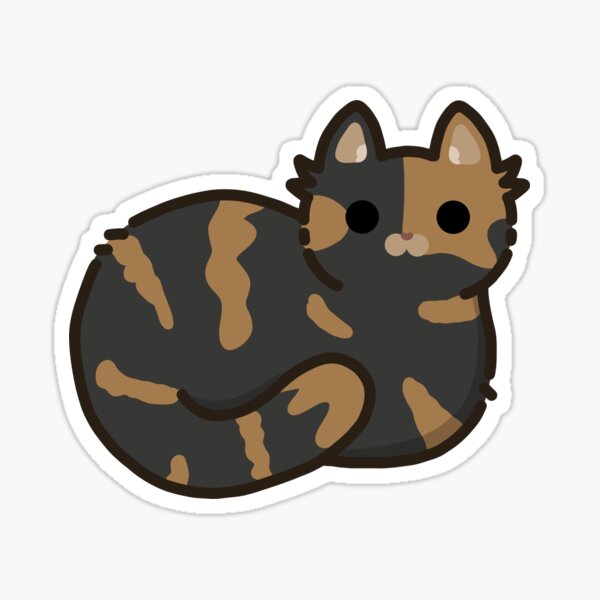 Aperçu de l'œuvre Pain de chat mignon en écaille de tortue créée et vendue par Biszkompt.