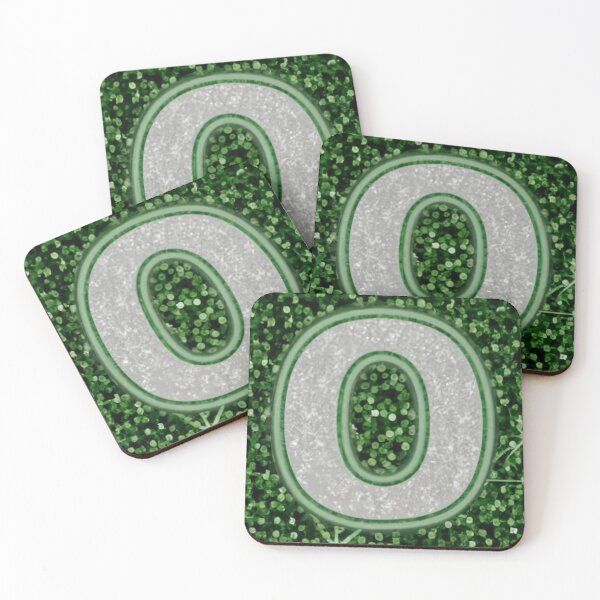 Item preview, Light Green letter O  Patch Scl  designed and sold by BCD BRANDS.