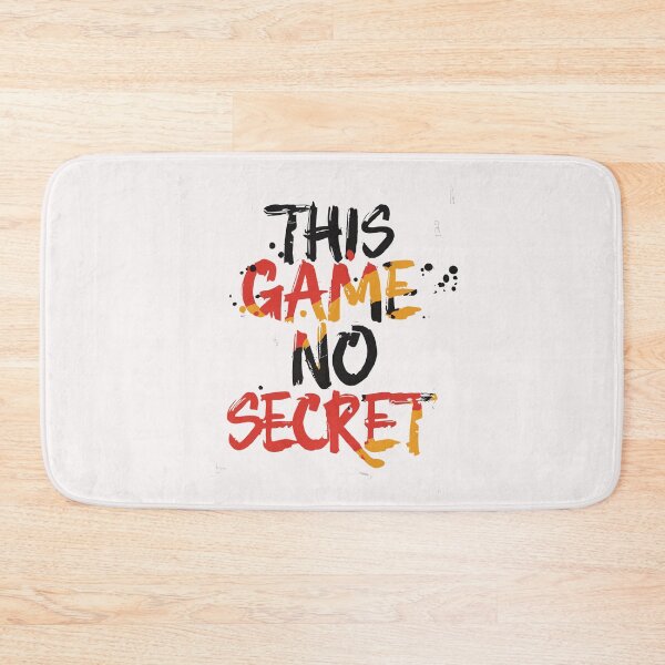 Item preview, This Game No Secret 4 designed and sold by Psycho-Crazy.