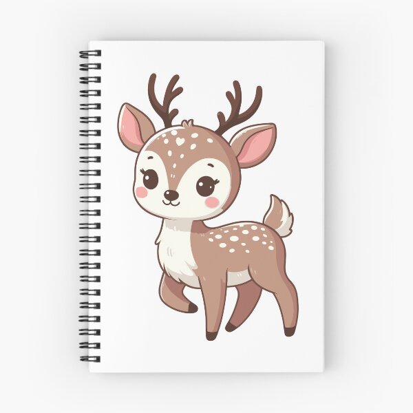 Item preview, Playful Deer Cartoon designed and sold by ArtfulWeave.