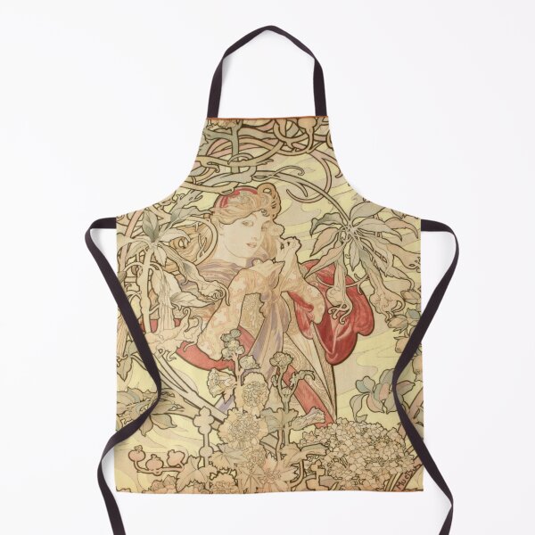 Item preview, Woman with daisies, by Alphonse Mucha. HIGH DEFINITION designed and sold by MINDTHECHERRY.