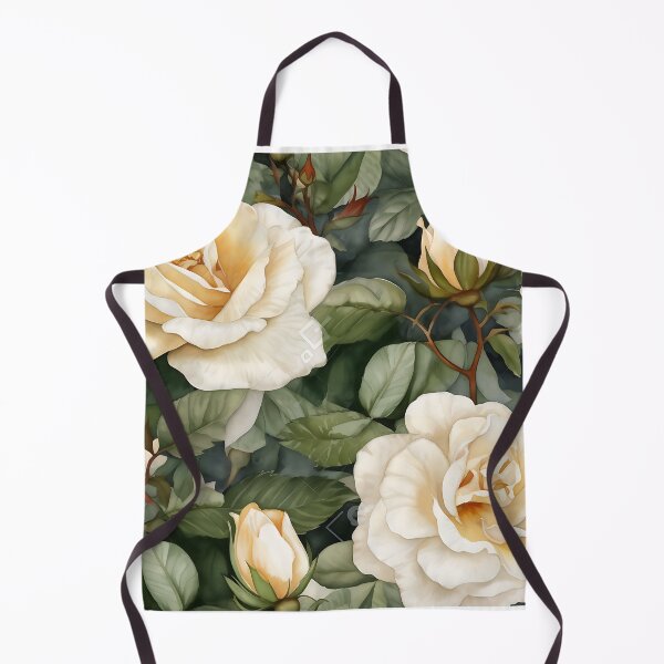 Item preview, white rose bush designed and sold by elegantpaterns.