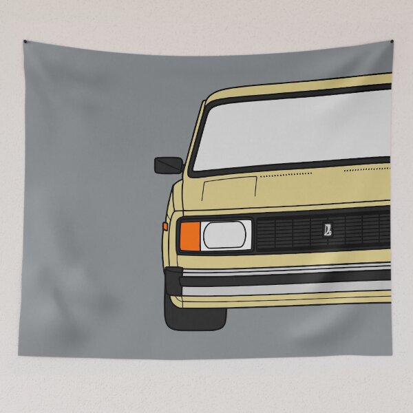Item preview, Lada VAZ 2104 2105 2107 Nova Riva cream designed and sold by EdimDesign.
