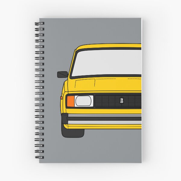Item preview, Lada VAZ 2104 2105 2107 Nova Riva yellow designed and sold by EdimDesign.