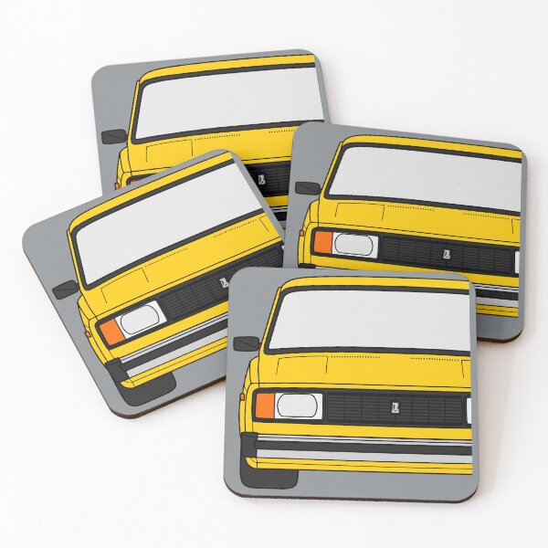 Item preview, Lada VAZ 2104 2105 2107 Nova Riva yellow designed and sold by EdimDesign.