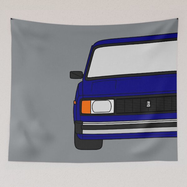 Item preview, Lada VAZ 2104 2105 2107 Nova Riva blue designed and sold by EdimDesign.