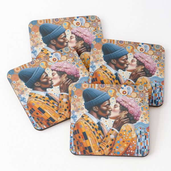 Item preview, Modern Klimt Kiss designed and sold by tipitoes.