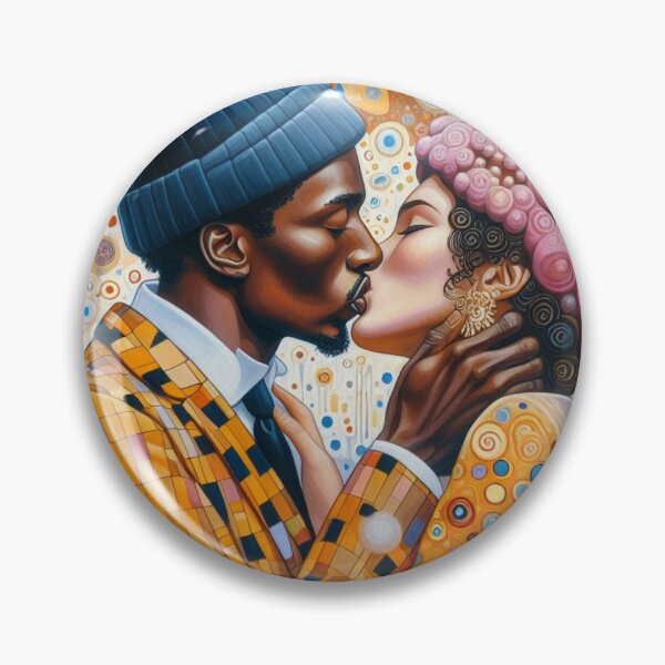 Item preview, Modern Klimt Kiss designed and sold by tipitoes.