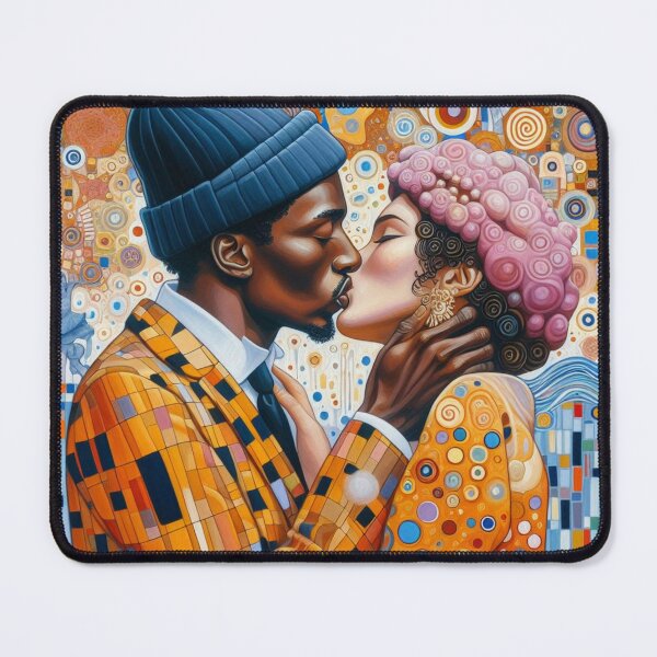 Item preview, Modern Klimt Kiss designed and sold by tipitoes.