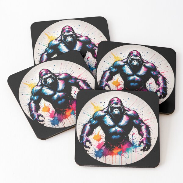 Item preview, King Kong Paint Splash Artwork  designed and sold by BotunPeony.