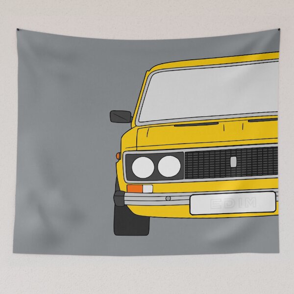 Item preview, Lada 2106 Lada 1600 yellow designed and sold by EdimDesign.