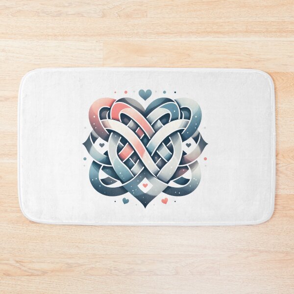 Item preview, Interlinked Hearts: A Modern Love Pattern designed and sold by KNAA.