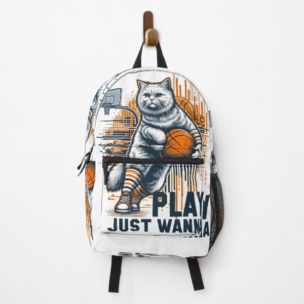 Item preview, Basketball cat longhair gift designed and sold by Pineapple-Tree.