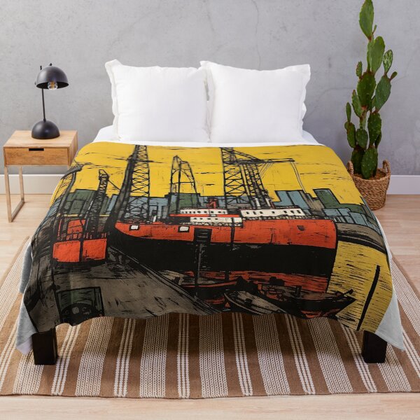 Item preview, Rotterdam colorful travel vintage graphics designed and sold by wonderfulpark.