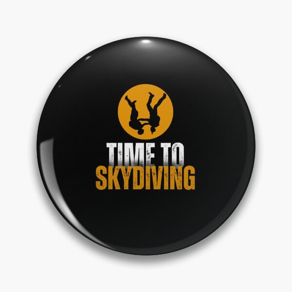 Item preview, Skydiving Time Skydiver Parachuting Lover  designed and sold by CHAMSSTORE.