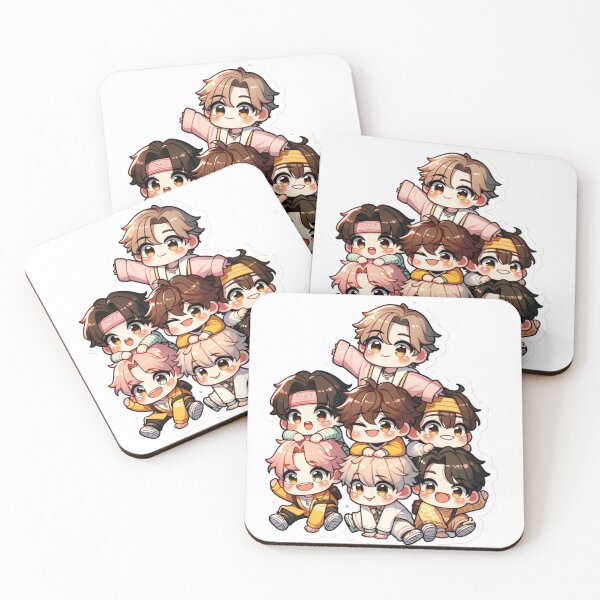 Item preview, BTS chibi designed and sold by CostedPH.