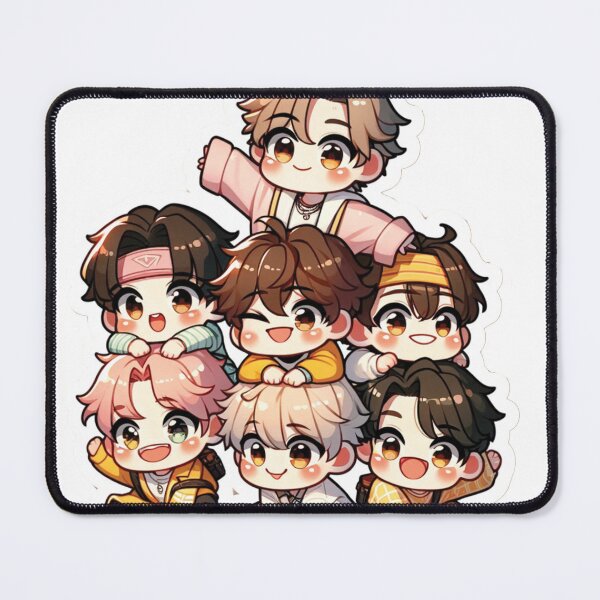 Item preview, BTS chibi designed and sold by CostedPH.