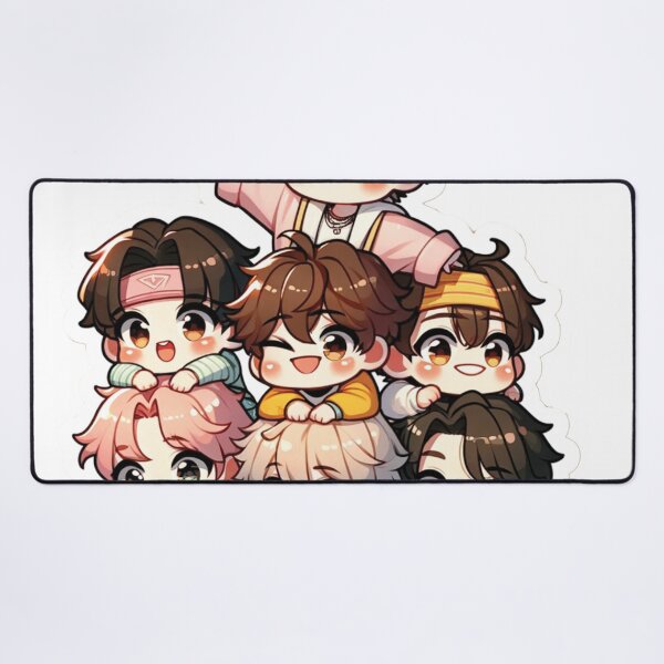 Item preview, BTS chibi designed and sold by CostedPH.