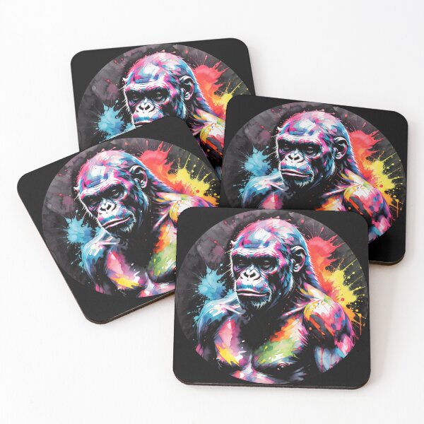 Item preview, Ape Paint Splash Artwork  designed and sold by BotunPeony.