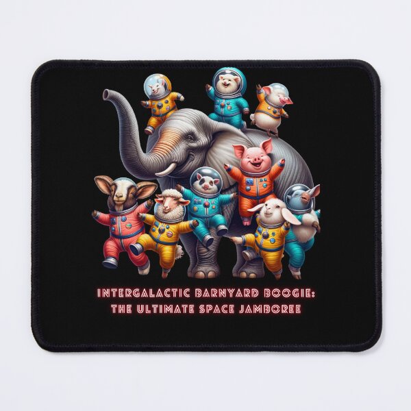 Item preview, The Ultimate Intergalactic Barnyard Boogie designed and sold by OferShayo.