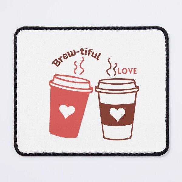 Aperçu de l'œuvre Brew-tiful Love, amoureux du café créée et vendue par Cherrita07.