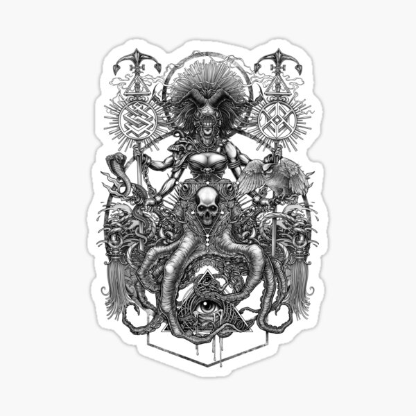 Item preview, God of sacred octopus designed and sold by Winya.