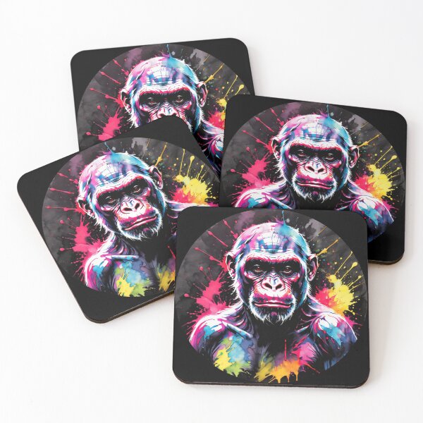 Item preview, Ape Paint Splash Artwork  designed and sold by BotunPeony.